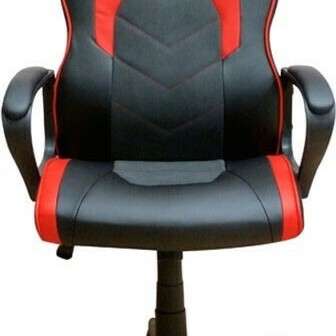 A6210 ΜΑΥΡΟ/ΚΟΚΚΙΝΟ PU ΠΟΛΥΘΡΟΝΑ GAMING 60Χ63Χ43-103/53-113εκ.