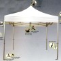 Gazebo Επαγγελματικό 3x4,5 Ενισχυμένος Ιστός