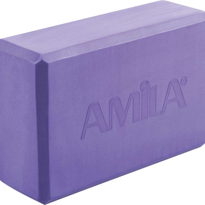 Τούβλο Yoga AMILA Brick Μωβ