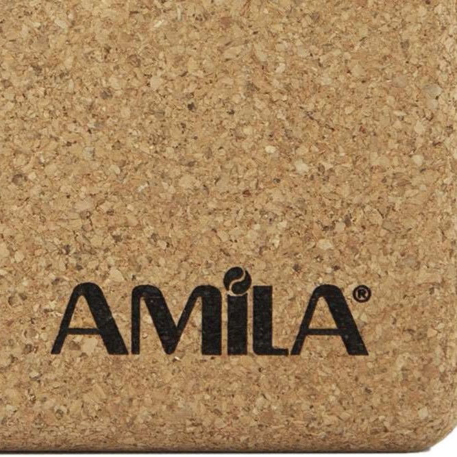 Τούβλο Yoga Dhara Cork Block 7,6x15x23 cm από Φελλό