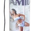 Στρώμα Yoga Pilates TPE 173x60x0,8cm - Μαύρο