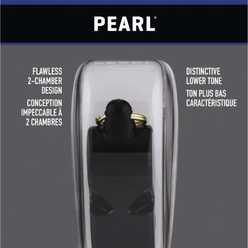 Σφυρίχτρα FOX40 Pearl Μαύρη