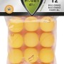 Μπαλάκια Ping Pong Sunflex Hobby PVC 12 Τεμάχια Πορτοκαλί