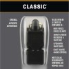 Σφυρίχτρα FOX40 Classic Safety Μαύρη με Κορδόνι