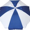 Ομπρέλα Παραλίας 2m Polyester 180gsm Λευκό | Μπλε