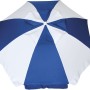 Ομπρέλα Παραλίας 2m Polyester 180gsm Λευκό | Μπλε