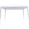 Gazebo Οικιακό 3x3 Λευκό