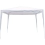 Gazebo Οικιακό 3x3 Λευκό