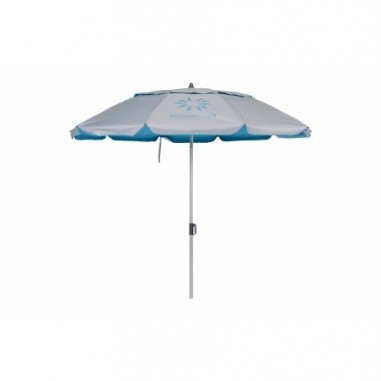 Ομπρέλα Παραλίας Αλουμινίου 2m Polyester 140gsm UPF 50+ Μπλε