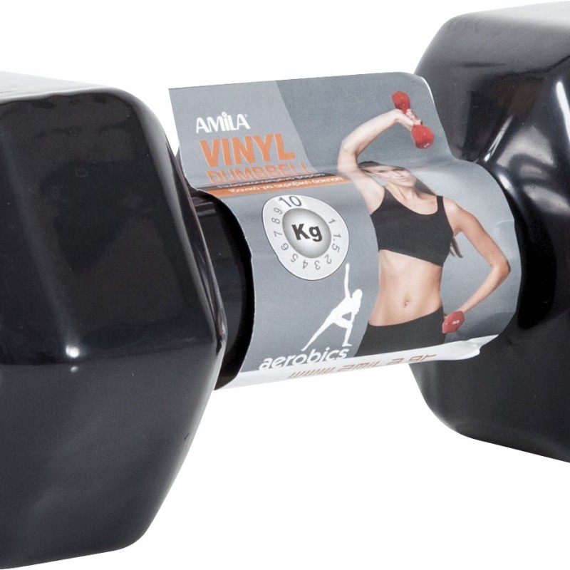 AMILA Vinyl Dumbbell 10Kg