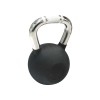 Kettlebell Rubber Cover Cr Handle 4 kg – Μαύρο