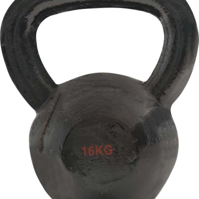 AMILA Kettlebell Cast Iron Rubber Base 16Kg