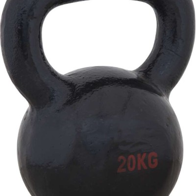 AMILA Kettlebell Cast Iron Rubber Base 20Kg