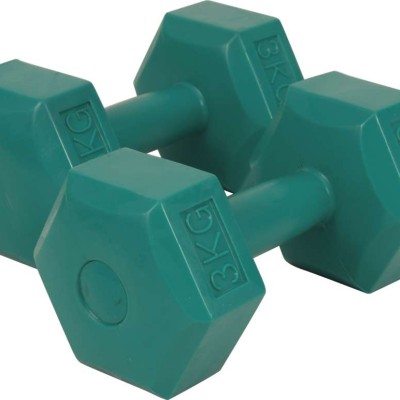 Αλτήρας Εξάγωνος Plastic Series 3,00Kg (Ζευγάρι)