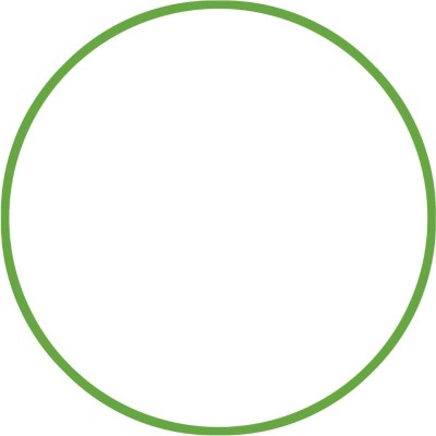 Χούλα-Χουπ 60cm - Φ18mm - 120gr, Πράσινο