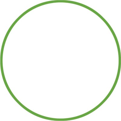 Χούλα-Χουπ 70cm - Φ19mm - 175gr, Πράσινο