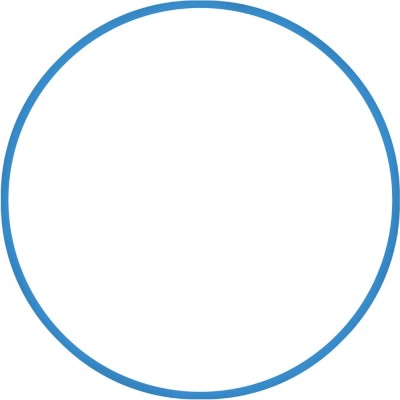 Χούλα-Χουπ 70cm - Φ19mm - 230gr, Μπλε