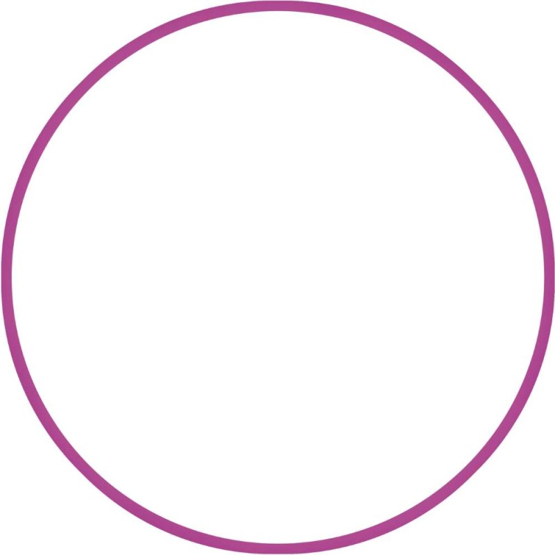 Χούλα-Χουπ 76cm - Φ18mm - 185gr, Φούξια