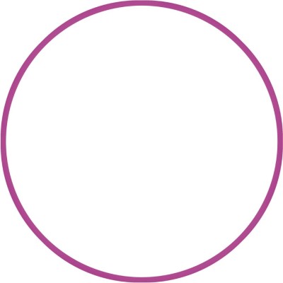 Χούλα-Χουπ 60cm - Φ18mm - 155gr, Φούξια