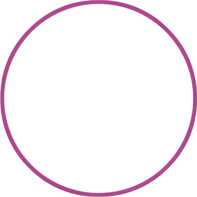 Χούλα-Χουπ 60cm - Φ18mm - 155gr, Φούξια