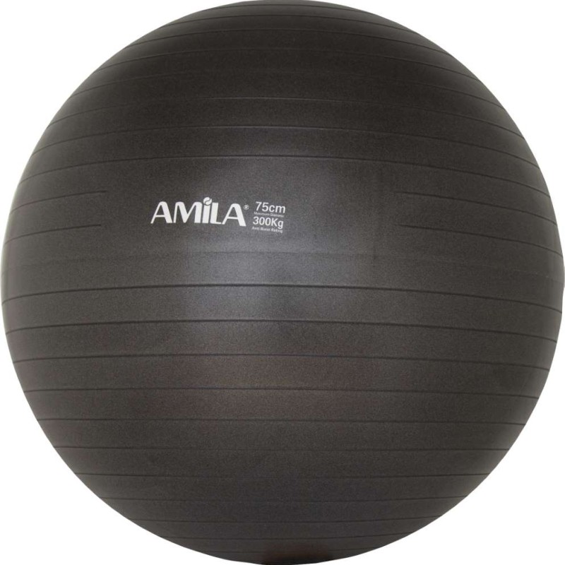 Μπάλα Γυμναστικής (Bulk) 75cm - Μαύρη