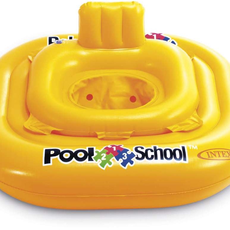Περπατούρα Θαλάσσης Intex Pool School Deluxe Baby Float