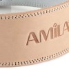 Ζώνη Άρσης Βαρών AMILA Δερμάτινη Μπεζ A Quality M