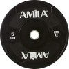Δίσκος AMILA Black W Bumper 50mm 5Kg