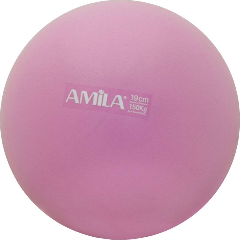 Μπάλα Pilates (Bulk) 19 cm - Ροζ