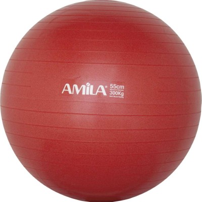 Μπάλα Γυμναστικής 55 cm - Κόκκινη