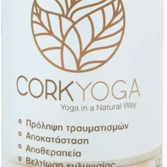 Κύλινδρος Αποθεραπείας Dhara Cork Φ10x30 cm από Φελλό