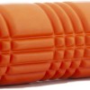 AMILA Foam Roller Plexus Φ14x33cm Πορτοκαλί/Μαύρο