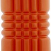 AMILA Foam Roller Plexus Φ14x33cm Πορτοκαλί/Μαύρο