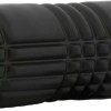 AMILA Foam Roller Plexus Φ14x33cm Μαύρο/Λάιμ
