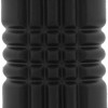 AMILA Foam Roller Plexus Φ14x33cm Μαύρο/Λάιμ