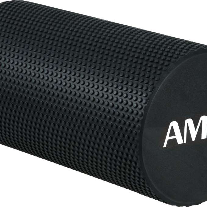 AMILA Foam Roller Pro Φ15x30cm Μαύρο