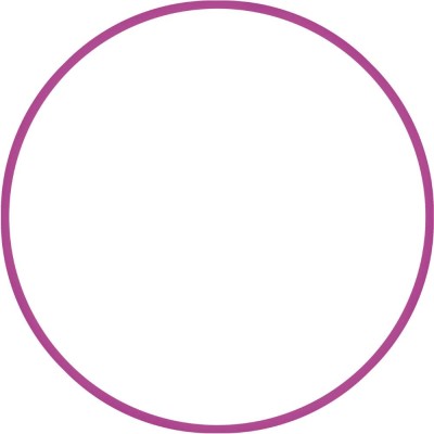 Χούλα-Χουπ HQ 70cm - Φ19mm - 280gr, Φούξια