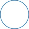 Χούλα-Χουπ HQ 70cm - Φ19mm - 280gr, Μπλε