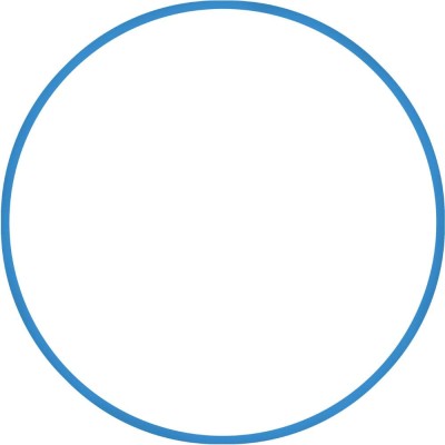 Χούλα-Χουπ HQ 70cm - Φ19mm - 280gr, Μπλε