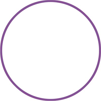Χούλα-Χουπ HQ 70cm - Φ19mm - 280gr, Μωβ
