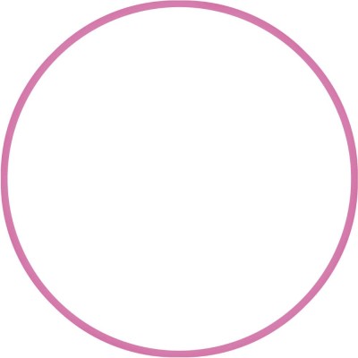 Χούλα Χουπ HQ 80cm - Φ19mm - 330gr, Ροζ