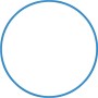 Χούλα Χουπ HQ 80cm - Φ19mm - 330gr, Μπλε
