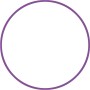Χούλα Χουπ HQ 80cm - Φ19mm - 330gr, Μωβ