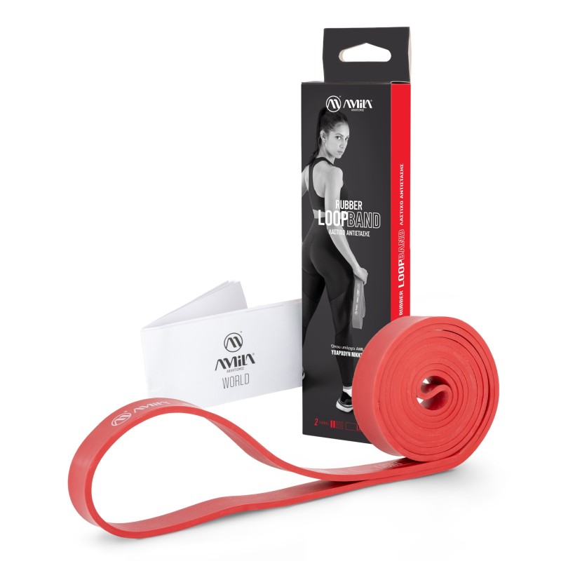 Λάστιχo Αντίστασης Rubber Loop Band Light – Κόκκινο