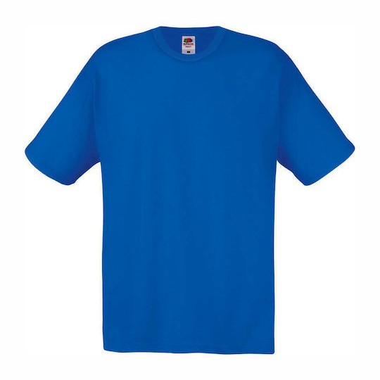 FRUIT OF THE LOOM ORIGINAL T ROYAL BLUE