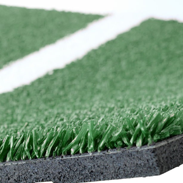 Λαστιχένιο Πάτωμα BeGREEN Astro Πλακάκι 98x98cm 20mm Πράσινο