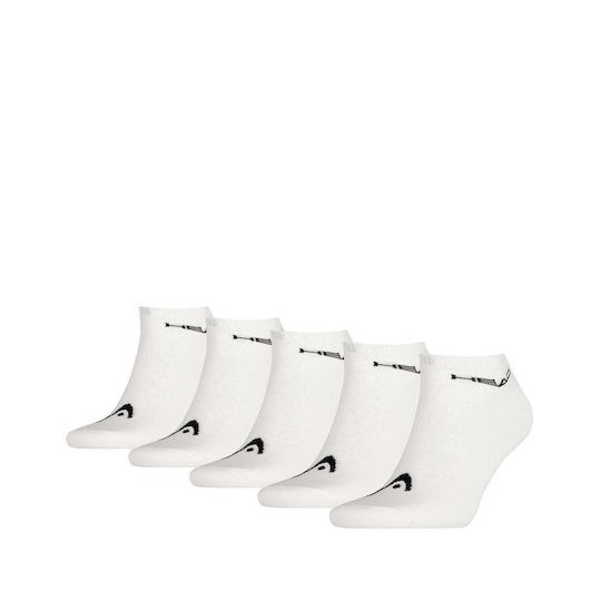 Head Κάλτσες Sneaker Unisex 5-Pack White (781501001-300)