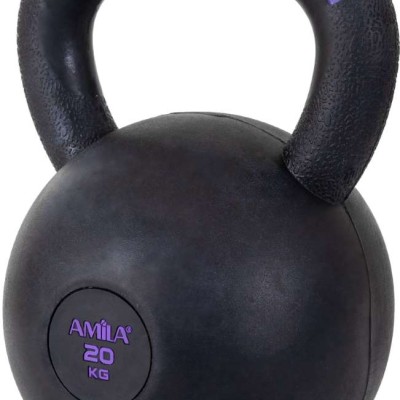 AMILA Kettlebell Original Rubber 20Kg
