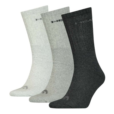 ΚΑΛΤΣΕΣ HEAD CREW 3Pack UNISEX Grey (701213456-001)