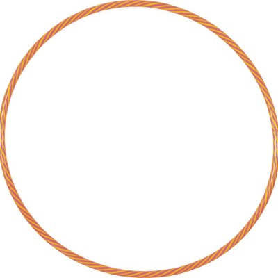 Χούλα-Χουπ Δίχρωμο 70cm - Φ18mm - 260gr